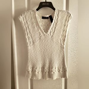 Summer Sleeveless Sweater by Liz Claiborne Size Large